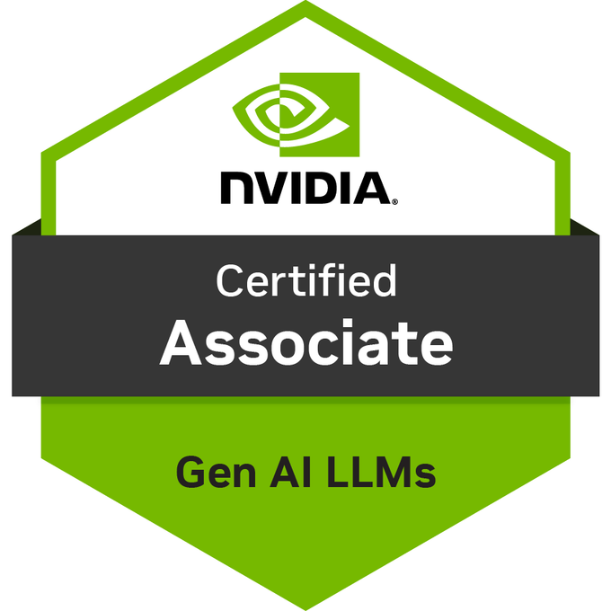 NVIDIA Certified Associate - Gen AI LLMs